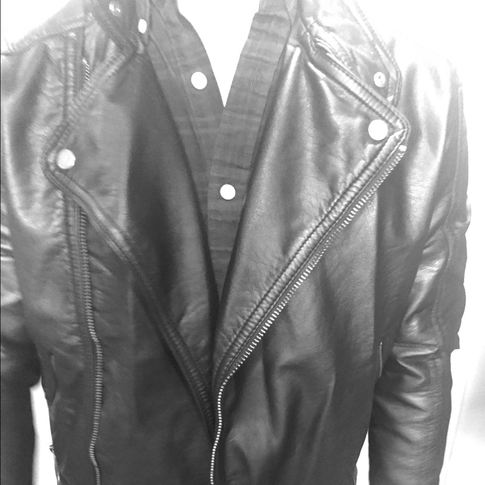 H&M Men’s Leather Look jacket